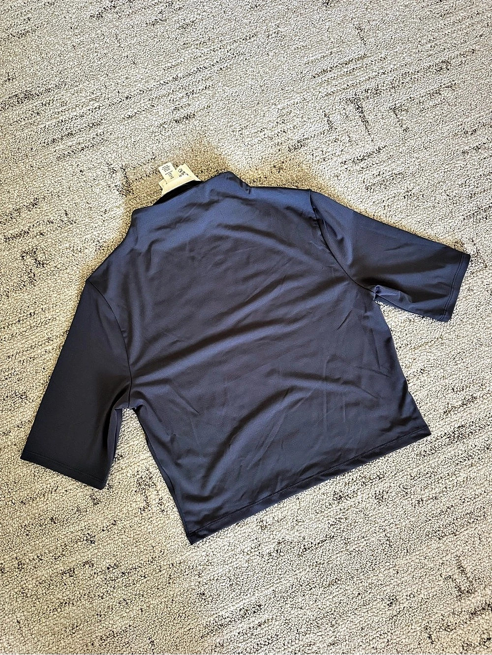 H&M medium Short Sleeve Top in Dusty Blue